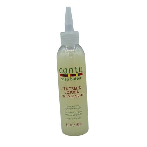 Cantu Shea Butter Jojoba No Drip Hair & Scalp Oil 6 oz.