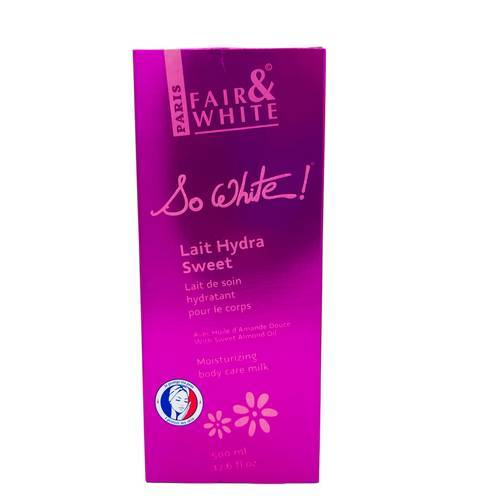 So White Fair and White Lait Hydra Sweet Body Lotion  500ML