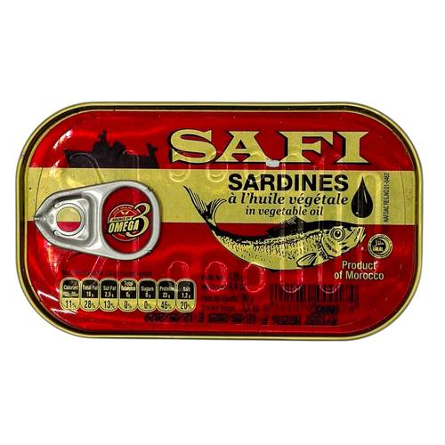 Sardine in Vegetable Oil SAFI 125G
