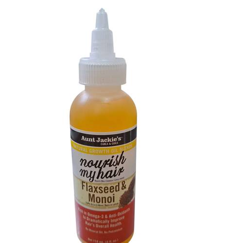 Aunt Jackie's Flaxseed & Monoi Oil 4oz