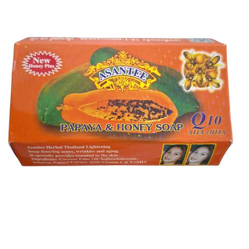 Asantee Papaya & Honey Soap 125g