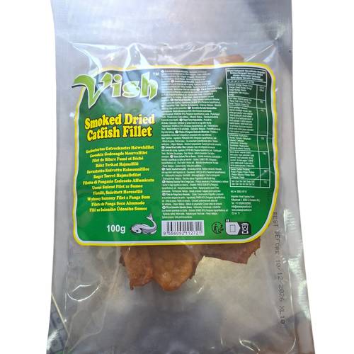 CatfishFillet Smoked&Dried 100GVISH