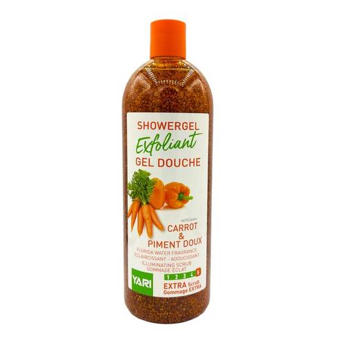 Yari Exfoliant Showergel Carrot and Piment Doux 1000ml