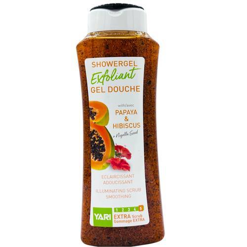 Yari Exfoliant Showergel Papaya &amp; Hibiscus 500ml